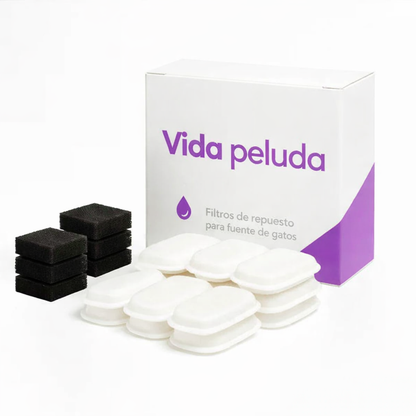 AquaFlow™ Filters – Replacement Pack (8 units)