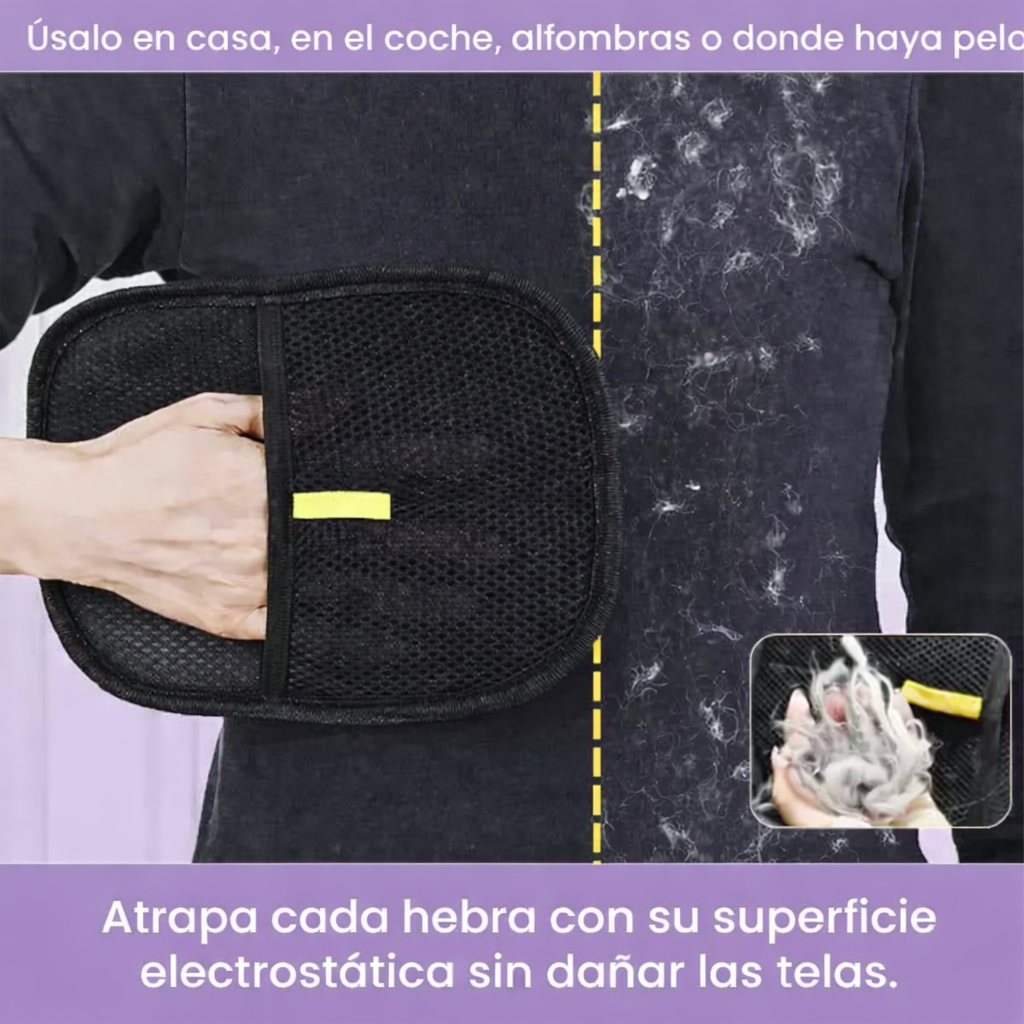 🧤 Waliro™ – Reusable Pet Hair Remover Glove