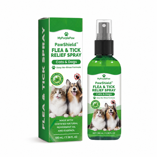 PawShield™ – Flea & Tick Relief Spray