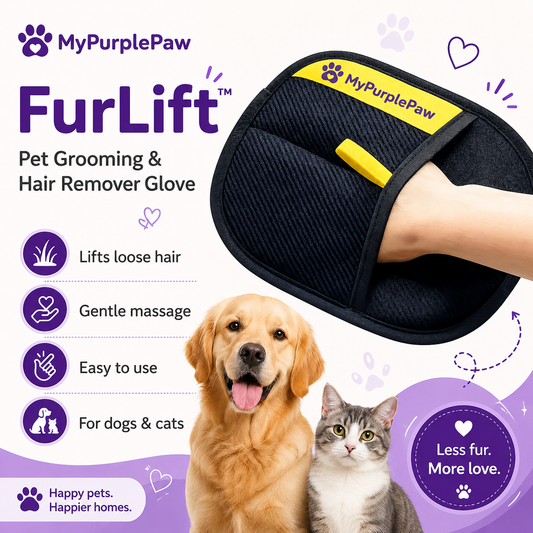 🧤 FurLift™ – Reusable Pet Hair Remover Glove