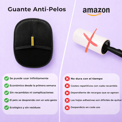 🧤 Waliro™ – Reusable Pet Hair Remover Glove