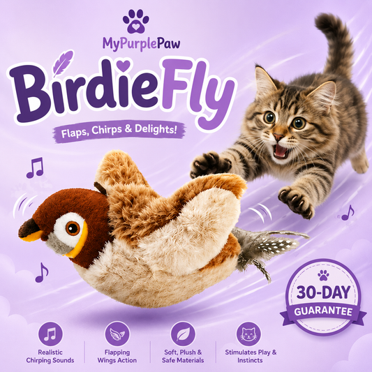 🐦 BirdieFly® - Realistic Interactive Bird Toy