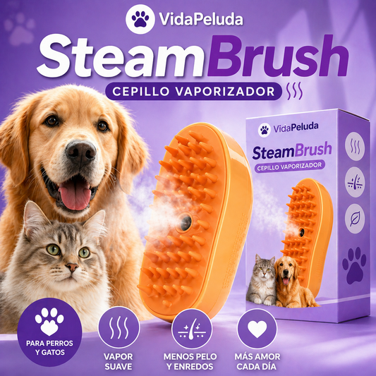✨SteamBrush™ – Steaming Brush for Dogs and Cats