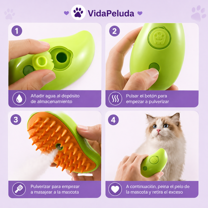 ✨SteamBrush™ – Steaming Brush for Dogs and Cats