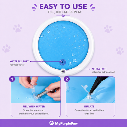 💦 AquaPlay™ – Sensory Water Mat for Dogs & Cats