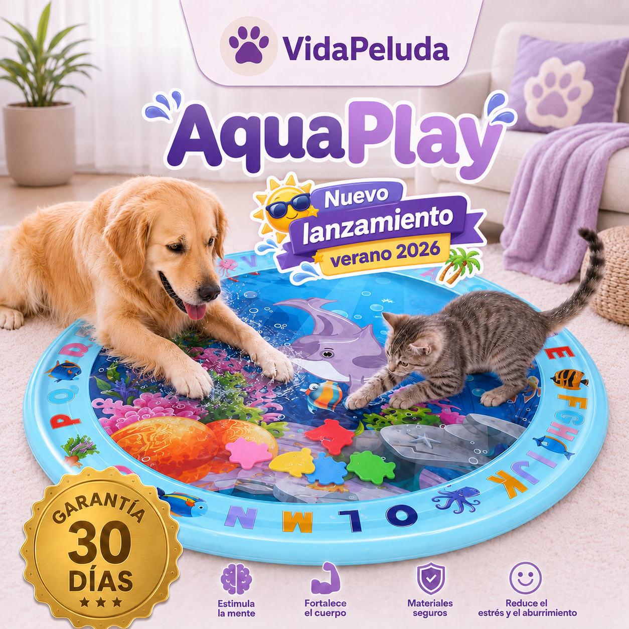 💦 AquaPlay™ – Sensory Pool for Dogs and Cats