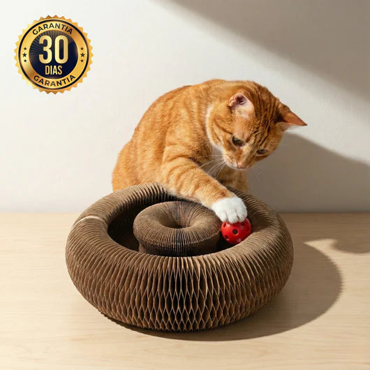 🐾ScratchPlay™ – 360° Interactive Cat Scratcher