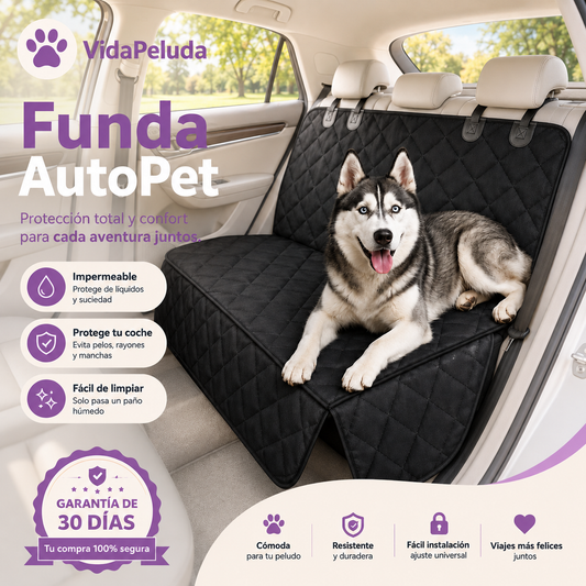 🚗 AutoPet™ Car Cover – Waterproof Car Seat Protector