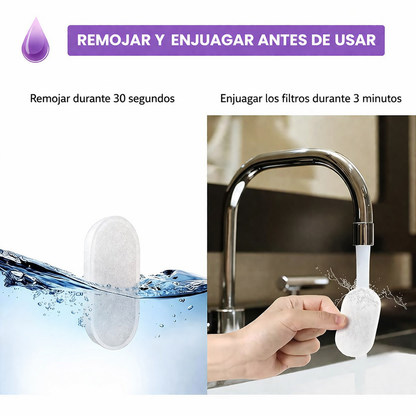 AquaFlow™ Filters – Replacement Pack (8 units)