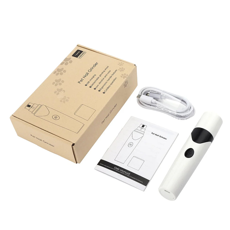 🐾NailCare Pro™ – Safe Electric Nail File for Dogs and Cats